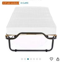 Letti singolo richiudibile con materasso Memory 🔝