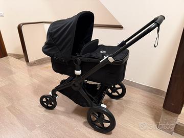 DUO BUGABOO nero (navicella e passeggino)