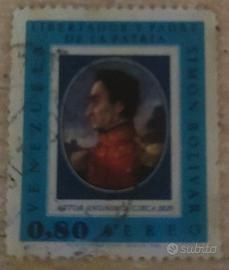 Venezuela 0.80 Bolivares Simon Bolivar