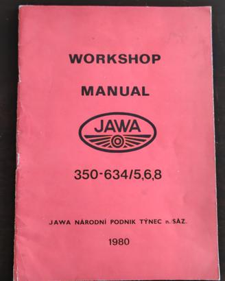 Manuali originali per Jawa 350