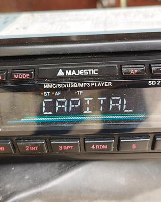 Autoradio Majestic sd213rds/USB/aux