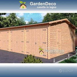 Garage 9x6m, 45mm, 54 mq., 3 posti auto