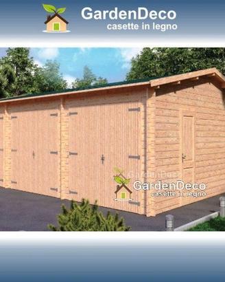 Garage 9x6m, 45mm, 54 mq., 3 posti auto
