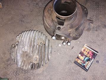 cilindro vespa 150 vb1 vl gruppo termico testata