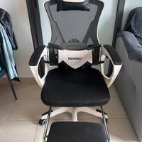 Sedia da gioco NUBWO con poggiapiedi