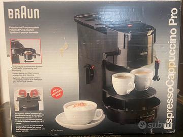 Macchina caffè Braun Espresso Cappuccino Pro NUOVA