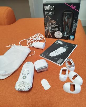 Braun Silk Epil 7 - Wet & Dry epilator.