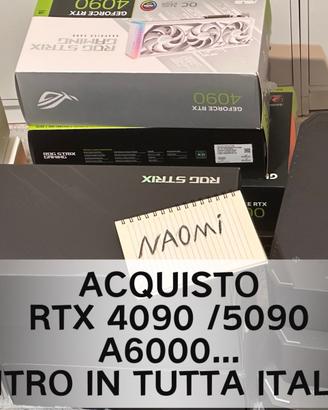 Acquist o RTX 4090 /5090/ RTX a6000 (Ada)