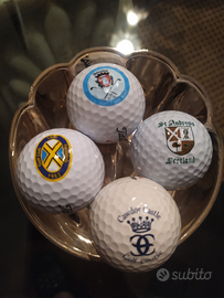 Palline golf con loghi Golf Club esteri