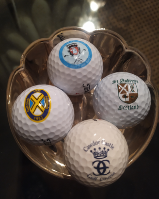 Palline golf con loghi Golf Club esteri