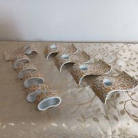 Porta candele e lega tovagliolo Limonge