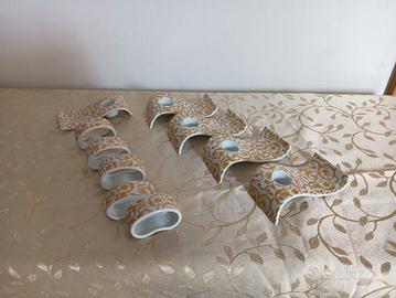 Porta candele e lega tovagliolo Limonge