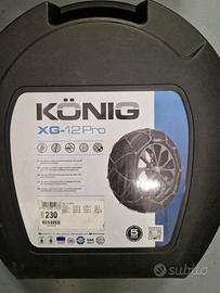 Catene neve KÖNIG XG-12 Pro 230 NUOVE – SUV Camper