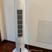 Ventilatore a torre bianco