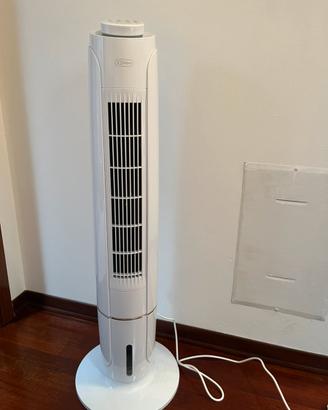Ventilatore a torre bianco