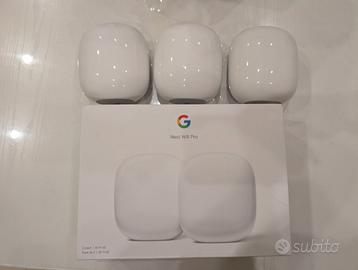 Nest Wifi Pro con Wi-Fi 6E