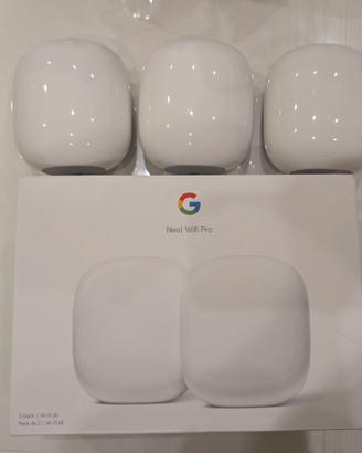 Nest Wifi Pro con Wi-Fi 6E