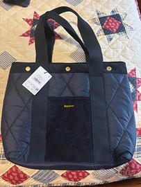 Borsa originale Barbour Healy Tote blu