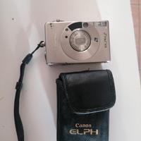 macchina fotografica vintage Canon Elph2