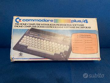 Commodore plus 4 boxed 100% originale