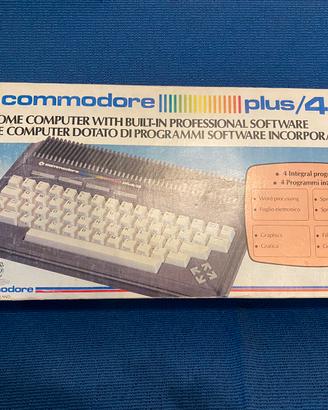 Commodore plus 4 boxed 100% originale