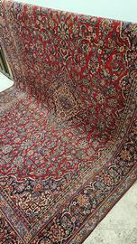 Grande tappeto persiano Mashad 190x300 in lana