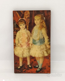 Quadretto quadro in miniatura Renoir vintage 1950