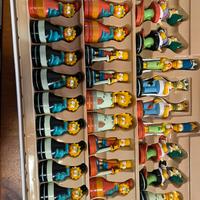The simpson 3d chees set scacchi