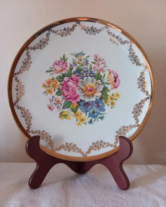 Piatto Collezione in Porcellana Bavaria Vintage 