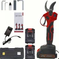 Forbici elettriche per potatura con 2 batterie