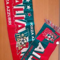 Sciarpa Italia tricolore Forza Azzurri