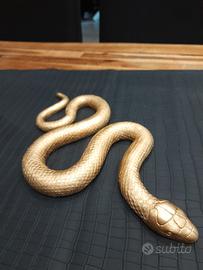 Soprammobile Serpente dorato