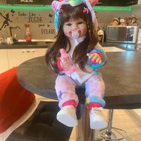 Bambola reborm 55 cm in silicone