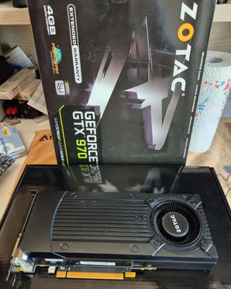 Scheda Grafica Zotac GTX970 4Gb ddr5