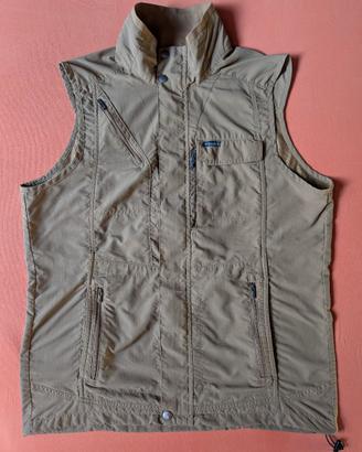 Gilet Columbia trekking kaki tg L leggero