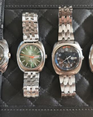 Lotto Seiko Bell-Matic, Seiko 5, Valadier e Poljot