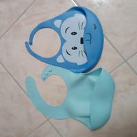 Bavaglini per pappa in silicone