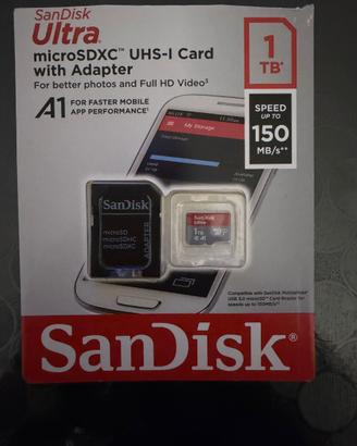 SanDisk Ultra 1TB scheda microSDXC