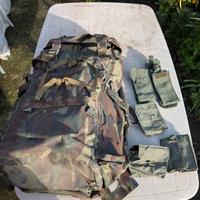 zaino esercito italiano 100l+ giberne 