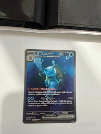 Blastoise EX 200/165 Pokemon 151 full art ita