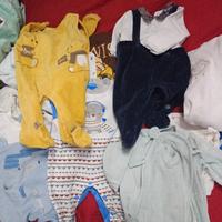 tutine in ciniglia maschietto 1/3 mesi