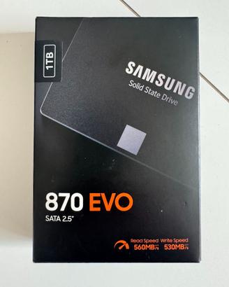 HD SSD Samsung 870 EVO 1TB Sata3 MZ-77E1T0B/EU