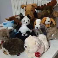 Lotto 12 peluche Trudi e altre marche