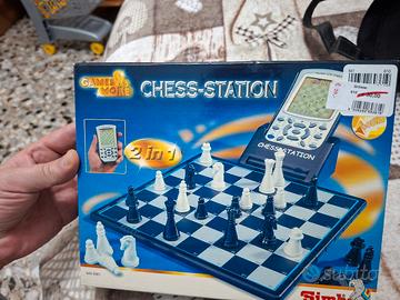 gioco vintage scacchi nuovo 
