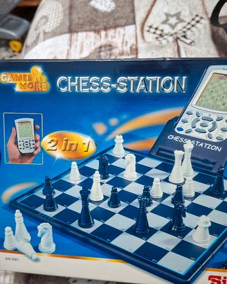 gioco vintage scacchi nuovo 