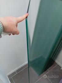 Mensole VETRO TEMPERATO 8mm - 115x31 cm - COME NUO