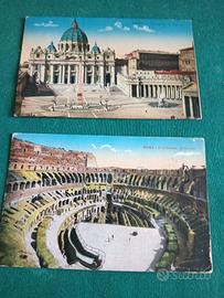 cartoline Art decò lotto 2 pz