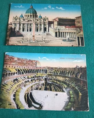 cartoline Art decò lotto 2 pz