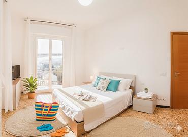 Appartamento in villa con vista mare