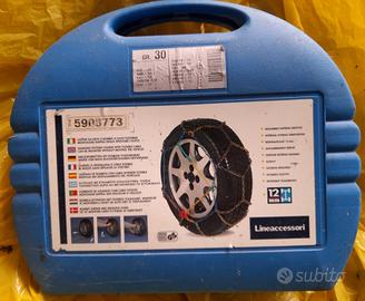 catene da neve auto nuove per gomme R12 R13 R14